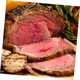 Roasted prime rib